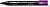 Staedtler Lumocolor 352 Marcador Permanente - Ponta Redonda - Traço 2mm Aprox - Tampa com Clip - Secagem Rápida - Cor Violeta 352-6 - imagem 2