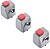 Pacote Dahle de 3 Cabeçotes Criativos de Corte para Tesoura Dahle 507 3ª Geração 00980-14986 - imagem 2