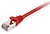 Equip Chicote CAT6 S/Ftp HF Vermelho - 1MT EQP-605520 - imagem 2