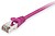 Equip Chicote CAT6 S/Ftp Lszh Violeta - 0.50M EQP-605557 - imagem 2