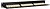 Painel de Patch de Equipamento CAT6 Utp 24P 1U Preto EQP-135425 - imagem 2
