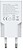 Cargador USB Equip 245522 Gan 20W 1xUSB-C PD 1xUSB-A Slim Color Blanco - imagem 2