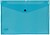 Bolsa porta documentos liderpapel com mola din a4 azul Bolsa porta documentos liderpapel com mola din a4 azul DS15 - imagem 2
