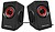 MARS GAMING MS1 - Altifalantes - para PC - 10 Watts (Total) - preto, vermelho MRS-MS1 - imagem 2