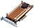QNAP QM2-2P-244A - Controlador de memória - PCIe baixo perfil - PCIe 2.0 x4 - imagem 2