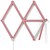 Acessório nanoleaf pele linhas rosa fosco 9un NL59-0001PM-9PK - imagem 2