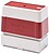 Brother PR2260R6P Pacote de 6 Molduras de Selos Originais - 22x60mm - Cor Vermelha - imagem 2