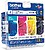 Conjunto de 4 Cartuchos de Tinta Originais Brother LC1100 - LC1100VALBP - imagem 2