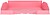 Bandeja de secretaria q-connect rosa pastel opaco 240x70x340mm Bandeja de secretaria q-connect rosa pastel opaco 240x70x340mm KF17161 - imagem 2