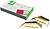 Encadernador Fastener Q-Connect Dourado - Caixa de 50 KF26117 - imagem 2