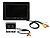 Câmara de Marcha-Atrás P/ Automóvel IP67 + Monitor 7” BVS-549+MONITOR - imagem 2