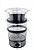 Cozedor a Vapor (3 Recipientes) 400W (Inox) - ESPERANZA EKG009 - imagem 2
