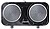 Fogão Elétrico 2 Placas Preto 2000W EKH010K - imagem 2