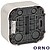 Tomada Elétrica Superfície 2x Schuko ORNO OR-OE-7206(GS)/W - imagem 2