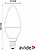 Lâmpada LED E14 Vela 7W 230V 4000K 600lm Value Range AVIDE ABBC14NW-7W - imagem 2