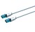 Cabo de Rede RJ45 UTP Vention VAP-A10-S300 Cat.5e/ 3m/ Azul e Preto - imagem 2