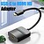 Adaptador USB-C Macho a HDMI Fêmea - Cor Preta - imagem 2