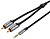 BCNBJ: Cabo Estéreo Vention BCNBJ/ Jack 3.5 Macho - 2x RCA Macho/ 5m/ Cinzento - imagem 2