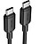 TRCBH Cabo Vention USB - Conector Niquelado - Potência 60W - Corrente Máx. 3A - Cor Preto - imagem 2
