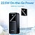 Powerbank Vention de Energia - 30000mAh - Carregamento Rápido 22.5W - USB-C/USB-A - Ecrã LED - Cor Preta - imagem 2