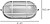 Plafon Industrial Oval Branco. Plafon Industrial Oval Branco IP44 - imagem 2