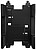 Suporte com Rodízios Regulável para Computador Ewent EW1290 - Entre 15,5 e 25,5 cm - Máx 8 Kg - Preto - imagem 2