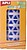 Rolo de Gomets Triangulares - Adesivo Permanente - 2.832 Gomets - Fáceis de Separar - Adesivo à Base de Água - Azul - imagem 2