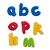 Kit de Pintura e Diversão Apli Kids com 26 Selos de Esponja Modelo abc para Estampagem - Formas de Letras Minúsculas - Cores Sortidas 19412 - imagem 2