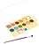 Jovi Kawaii Pack de 12 Aquarelas em Pastilha 22mm + Pincel - Facilmente Misturáveis - Cores Kawaii Sortidas KW800/12 - imagem 2