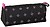 Safta K-Pop Demon Hunters Portatodo - 1 Compartimento com Fecho de Correr - 21x8x7cm - Cor Preto e Rosa 842675742 - imagem 2