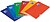 Caderno Oxford School Classic A5+ Capa Mole Grampeado - Pauta 2.5 com Margem - 48 Folhas - Cores Sortidas 100105713 - imagem 2