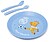 Conjunto de lou a infantil miniland real madrid kiddy meal, 5 pe as 15010 - imagem 2