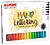 Kit de Experiência de Cor Alpino para Iniciantes em Lettering com 12 Estiletes Metálicos de Ponta Dupla, Ponta Fina e Ponta Pincel + 1 Bloco de Papel Preto Especial para Lettering + 1 Guia com 20 Padrões - Cores Sortidas AR010701 - imagem 2