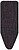 Funda Cotton Plus Nature, Lino Negro, para Tablas de Planchar de 125 x 40 cm G-58089 - imagem 2