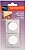 Tope Adesivo Branco-Cromo (Blister 2 Unid) Inofix 66613 - imagem 2