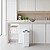 Contentor 25L Plástico Branco Tampa Branco 57172520 - imagem 2