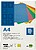 Capa de encadernacao liderpapel cartao a4 0,9mm amarelo fluor pack de 50 unidades Capa de encadernacao liderpapel cartao a4 0,9mm amarelo fluor pack de 50 unidades TE34 - imagem 2