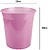 Cesto de papeis em plastico liderpapel ecouse 100% reciclado rosa translucido 13 litros 275x285 mm Cesto de papeis em plastico liderpapel ecouse 100% reciclado rosa translucido 13 litros 275x285 mm PJ09 - imagem 2