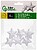 Figura de espuma branca liderpapel estrela de 4 cm bolsa com 6 unidades Figura de espuma branca liderpapel estrela de 4 cm bolsa com 6 unidades MX15 - imagem 2