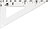 Esquadro Liderpapel Triangulo Esquadro Liderpapel Triangulo Plastico 20 CM RN02 - imagem 2