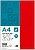 Papel de Cor Liderpapel Din A4, Emb. 100 Fls, Vermelho PC58 - imagem 2