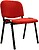 Cadeira de Escritorio Q-Connect 81 X 46,5 X 44 CM de Cor Vermelho KF-10882 - imagem 2