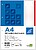 Bloco/Recarga Liderpapel Colado Din A4 100 F Vermelho BR04 - imagem 2