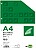 Recarga Liderpapel A4 100 Folhas 100G/M2 Liso sem Margem 4 Furos RA06 - imagem 2