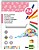 Marcador Liderpapel Feltro Sli Marcador Liderpapel Feltro Slim Caixa 24 Cores LP-100 - imagem 2