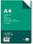 Recarga Liderpapel A4 100 Folhas 100 G/M2 QUADRICULA5 MM sem Margen 4 Furos Bandas de 5 Cores RE05 - imagem 2