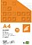 Recarga Liderpapel A4 100 Folhas 100 G/M2 Pautado Horizontal com Margem 4 Furos RA09 - imagem 2