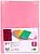 50 x Classificadores liderpapel folio rosa pastel 180g/m2 Classificadores liderpapel folio rosa pastel 180g/m2 SC39 - imagem 2