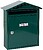 Caixa de Correio Exterior Individual, Média, Visit, Aço, Verde, 30 x 11 x 36 cm G-85678 - imagem 2