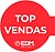 Display Destaque Módulo Português “Top Vendas” Edm Ø 20cm. Contém Suporte Adesivo 02942 G-02061 - imagem 2